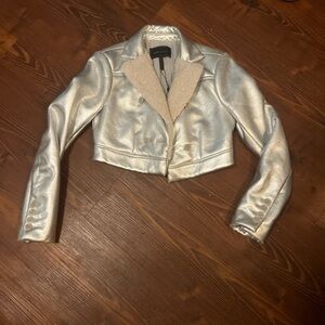BCBGMaxAzria metallic Blazer